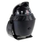 Bússola Preta ABS Sobrepor 117x120mm - Imagem 2