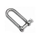 Manilha Reta Longa 8mm Inox