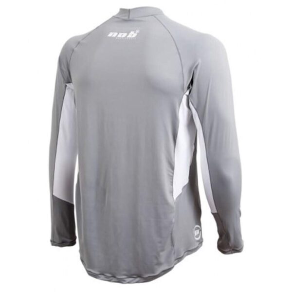 Camiseta Nob Vela UV Infantil Cinza G - Imagem 3