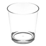 Copo Água Kos Em Acrílico Cristal 255ml - Imagem 3