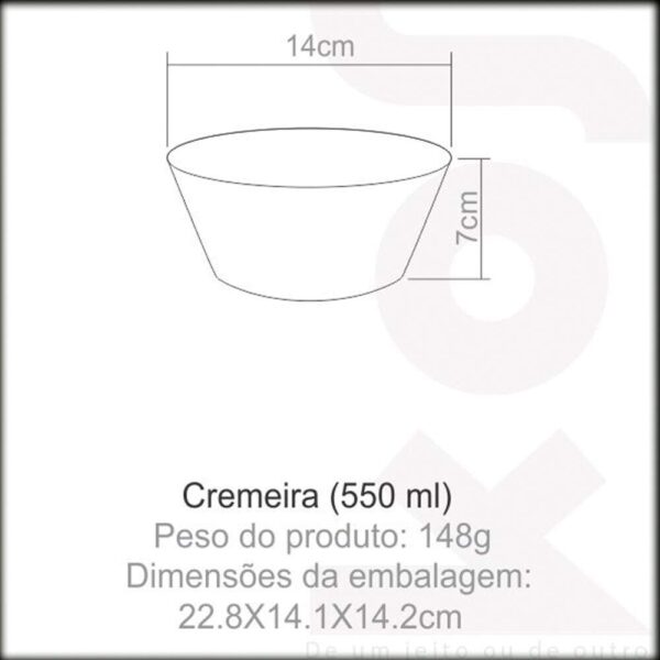 Cremeira Kos Em Acrílico Cristal - Imagem 3