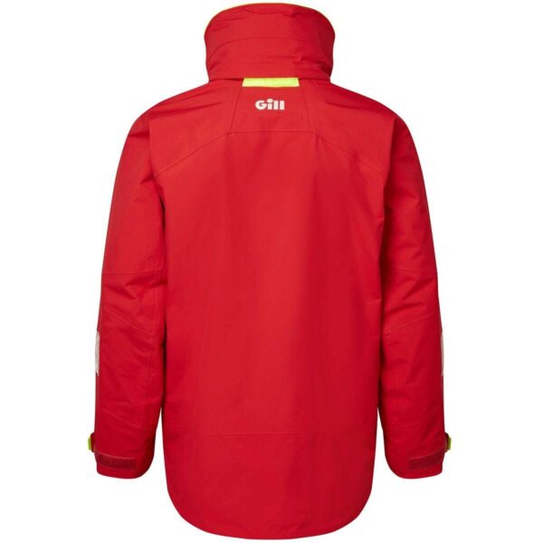 Jaqueta Casaco Impermeável Costeiro OS3 Gill Vermelho - Imagem 3