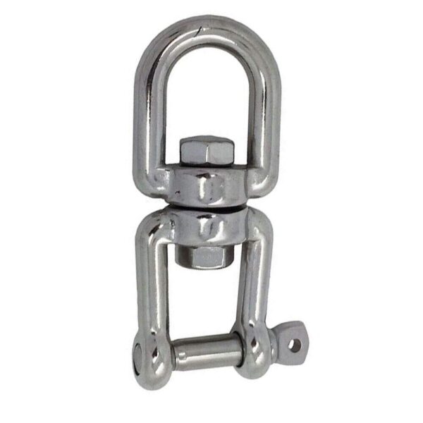 Manilha Reta com Destorcedor 06mm Inox - Imagem 3