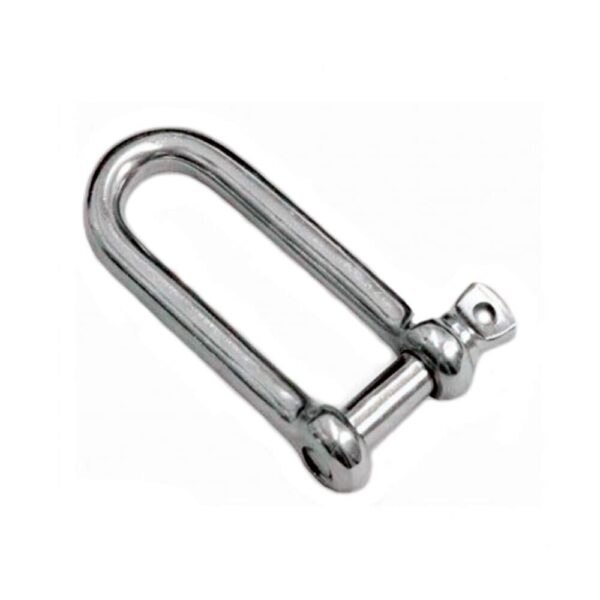 Manilha Reta Longa 8mm Inox - Imagem 2