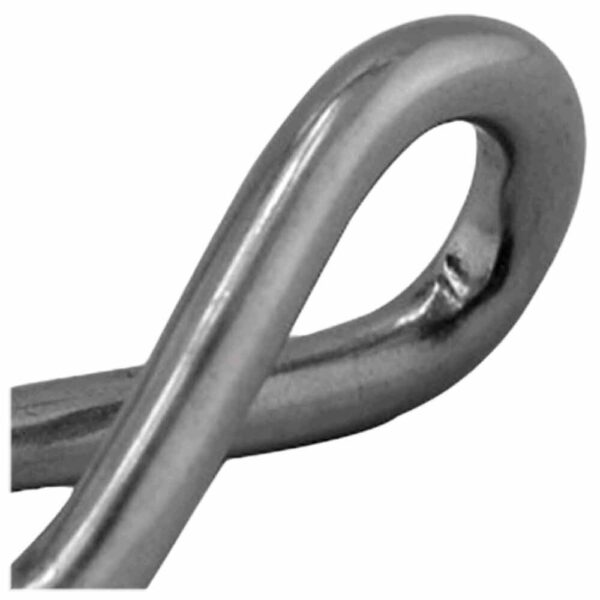 Manilha Torcida Curta 4 mm Inox - Imagem 3