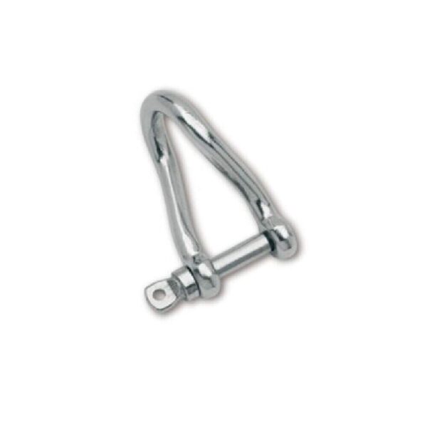 Manilha Torcida Curta 6 mm Inox - Imagem 3