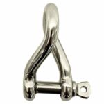 Manilha Torcida Curta 8 mm Inox - Imagem 2