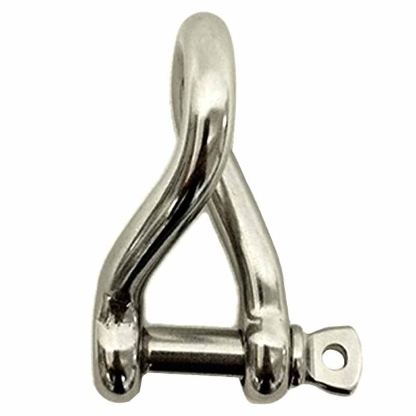 Manilha Torcida Curta 8 mm Inox - Imagem 2