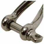 Manilha Torcida Curta 8 mm Inox - Imagem 3