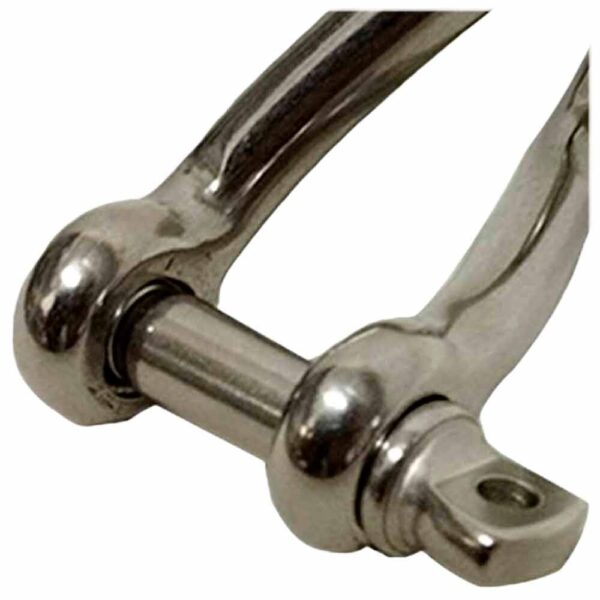 Manilha Torcida Curta 8 mm Inox - Imagem 3