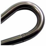 Mosquetão com Olhal 12mm Aço Inox - Imagem 3