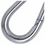 Mosquetão Com Olhal com 5mm de Espessura Inox - Imagem 2