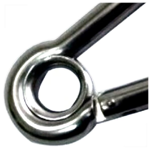 Mosquetão Com Olhal 8 mm de Espessura Inox - Imagem 3