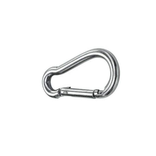 Mosquetão Sem Olhal 6mm Inox - Imagem 3