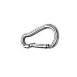 Mosquetão Sem Olhal 8mm Inox - Imagem 3