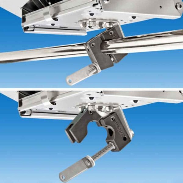 Suporte Churrasqueira Retang. Guarda Mancebo 28 A 32mm - Imagem 2