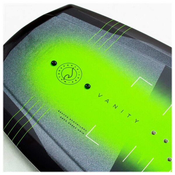 Prancha Wakeboard Vanity Jobe 141cm Cinza e Lima - Imagem 4