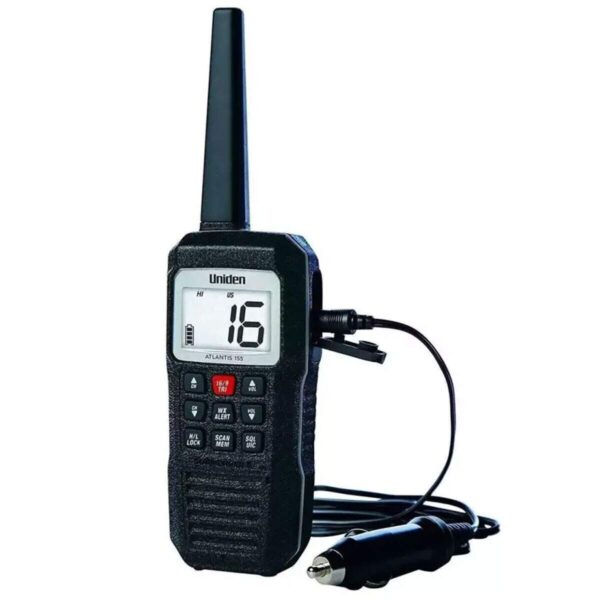 Radio VHF Portátil Atlantis 155 Preto 1 ou 3W - Imagem 7