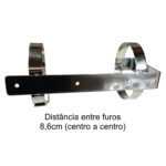 Suporte Para Extintor De Incêndio Náutico De 2Kg Inox - Imagem 3